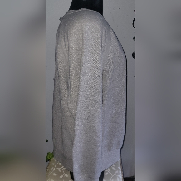 Prana Grey Heathered Sweatshirt 2X - Picture 4 of 7